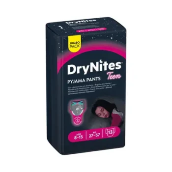 DryNites For Girl (8-15) Years 13 UnderWear Diapers