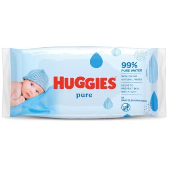 Huggies Pure Wipes 56 Pcs