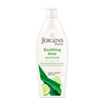 Jergens Body Lotion Moisturizing Soothing Aloe 400ml