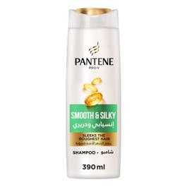 Pantene Pro-V Smooth and Silky Shampoo 390ml