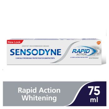 Sensodyne Rapid Action Whitening Toothpaste 75ml