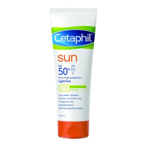 Cetaphil Sunblock Spf 50+ Light Gel 100ml Cetaphil Sunblock Spf 50+ Light Gel 100ml