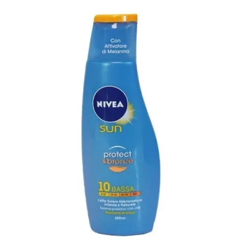 Nivea Protect & Bronze Spf 10 Tanning Lotion 200ml