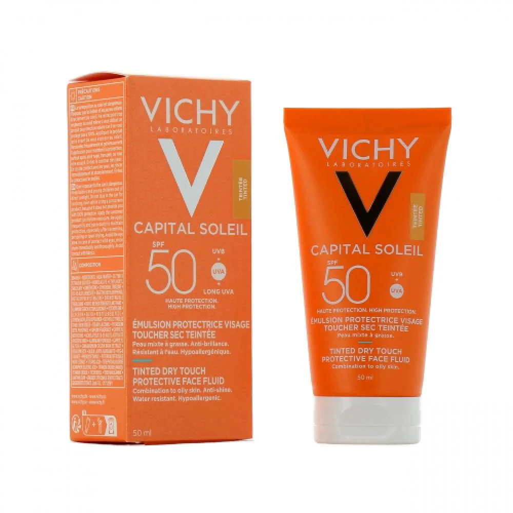 Vichy Capital Soleil Sunblock Spf 50 Dry Touch Fluid 50ml Vichy Capital Soleil Sunblock Spf 50 Dry Touch Fluid 50ml
