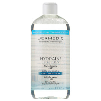 Dermedic Hydrain 3 Micellar Water (Dry,Very Dry Skin ) 500 ml