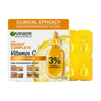 Garnier Fast Bright Vitamin C Serum 12 Amp