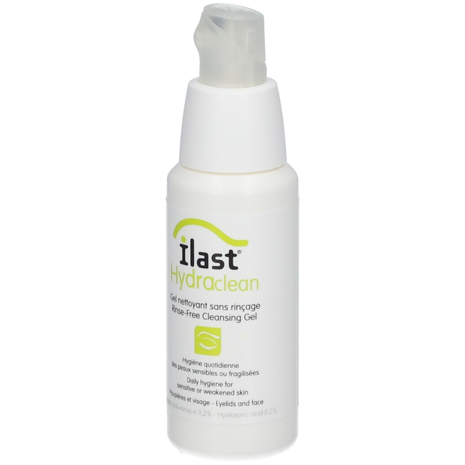 Ilast Hydraclean Eyelids & Face Cleansing Gel 50ml Ilast Hydraclean Eyelids & Face Cleansing Gel 50ml
