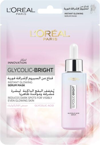 Loreal Glycolic Bright Tissue Mask