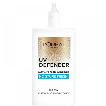 Loreal UV Defender SPF 50+ Moisture Fresh Anti-Aging Sunblock 50ml