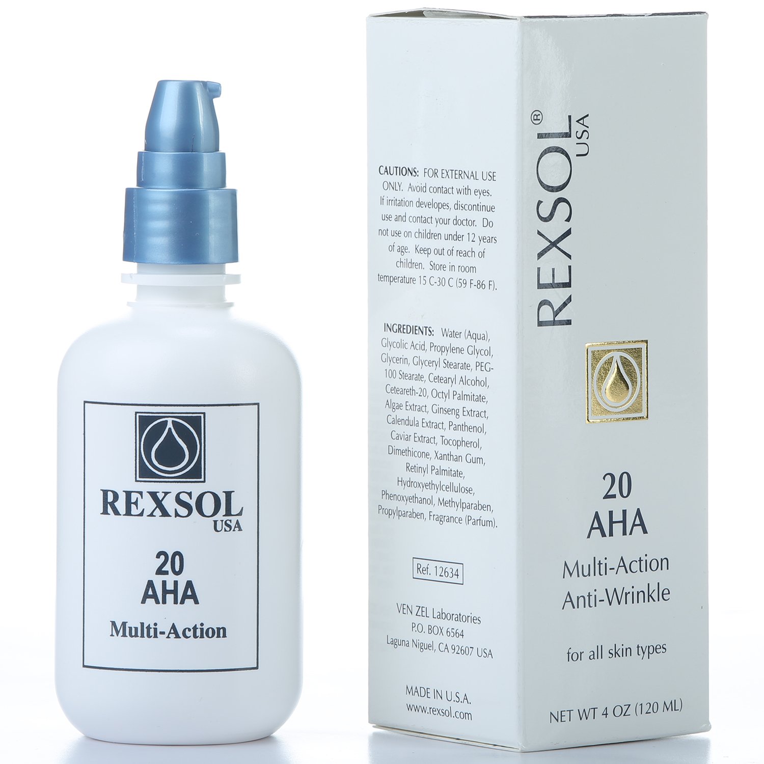Rexsol AHA 20 Anti Aging Cream 120ml Rexsol AHA 20 Anti Aging Cream 120ml