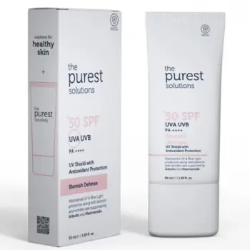 The Purest Solutions Sunblock Spf 50+ Blemish Defense 50ml