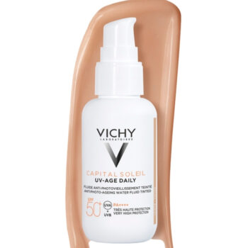 Vichy Capital Soleil UV Age Daily Sunblock Spf 50+ Tinted Water Fluid 40ml