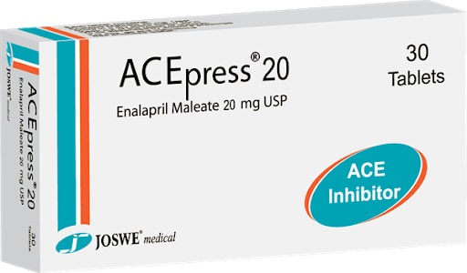 ACEpress 20mg 30 Tablets ACEpress 20mg 30 Tablets