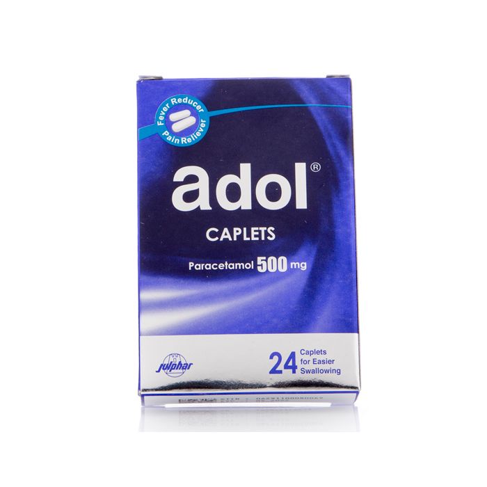 Adol 500mg 24 Tablets Adol 500mg 24 Tablets