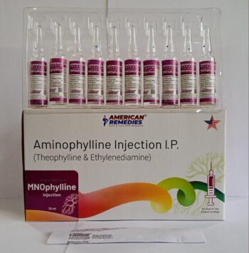 Aminophylline 250mg 10 Injection