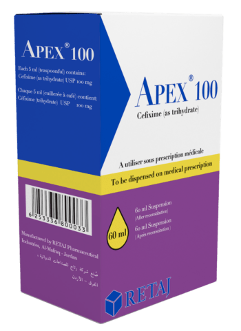 Apex 100mg Syrup 60ml