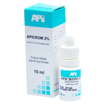 Apicrom 2% Eye drop 10ml
