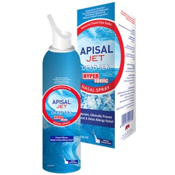 Apisal Jet Dead Sea Hypertonic Nasal Spray 125ml