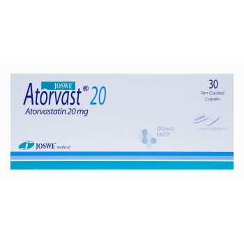 Atorvast 20mg 30 Tablets