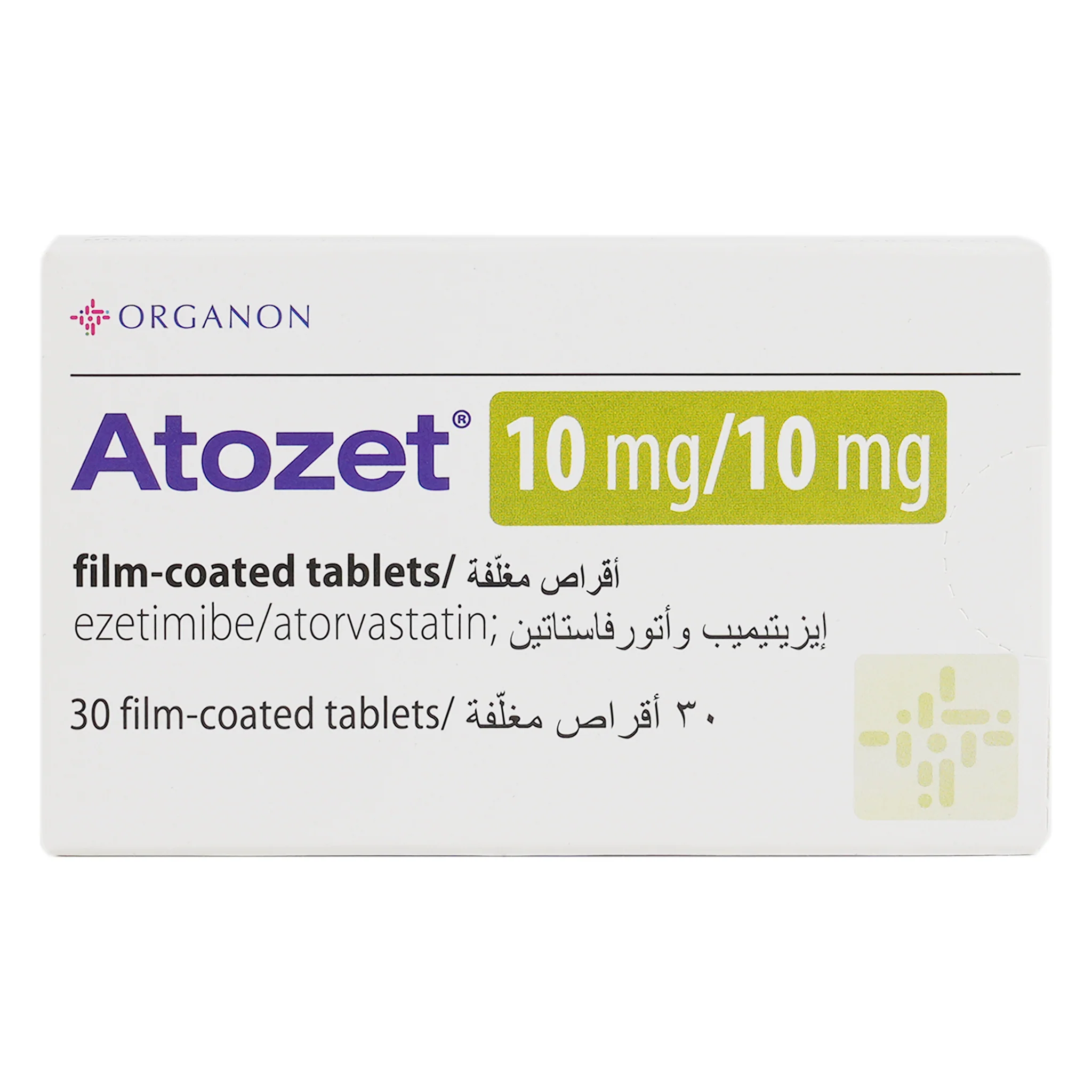 Atozet 30 Tablets Atozet 10mg/10mg 30 Tablets