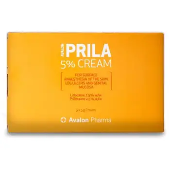 Avalon Prila 5% Cream 5 Pcs