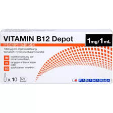 B 12 Depot 1ml 10 Ampules