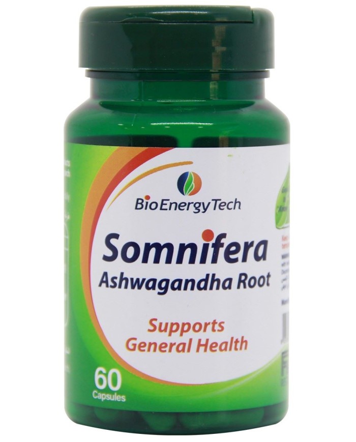 Bio Energy Somnifera Ashwagandha 60 Capsules Bio Energy Somnifera /Ashwagandha 60 Capsules