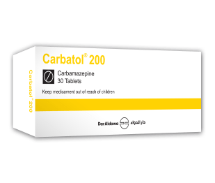 Carbatol 200mg 30 Tablets