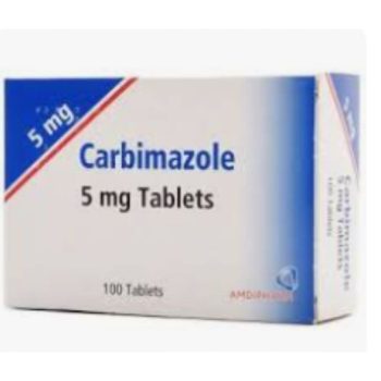 Carbimazol 5mg 100 Tablets