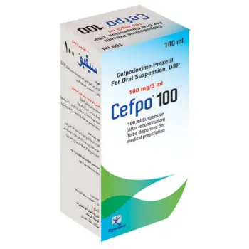 Cefpo 100mg/5ml Suspension 100ml