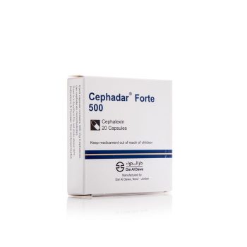 Cephadar Fort 500mg 20 Capsules