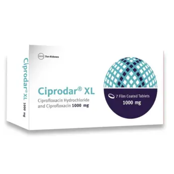 Ciprodar XL 1000mg 7 Tablets