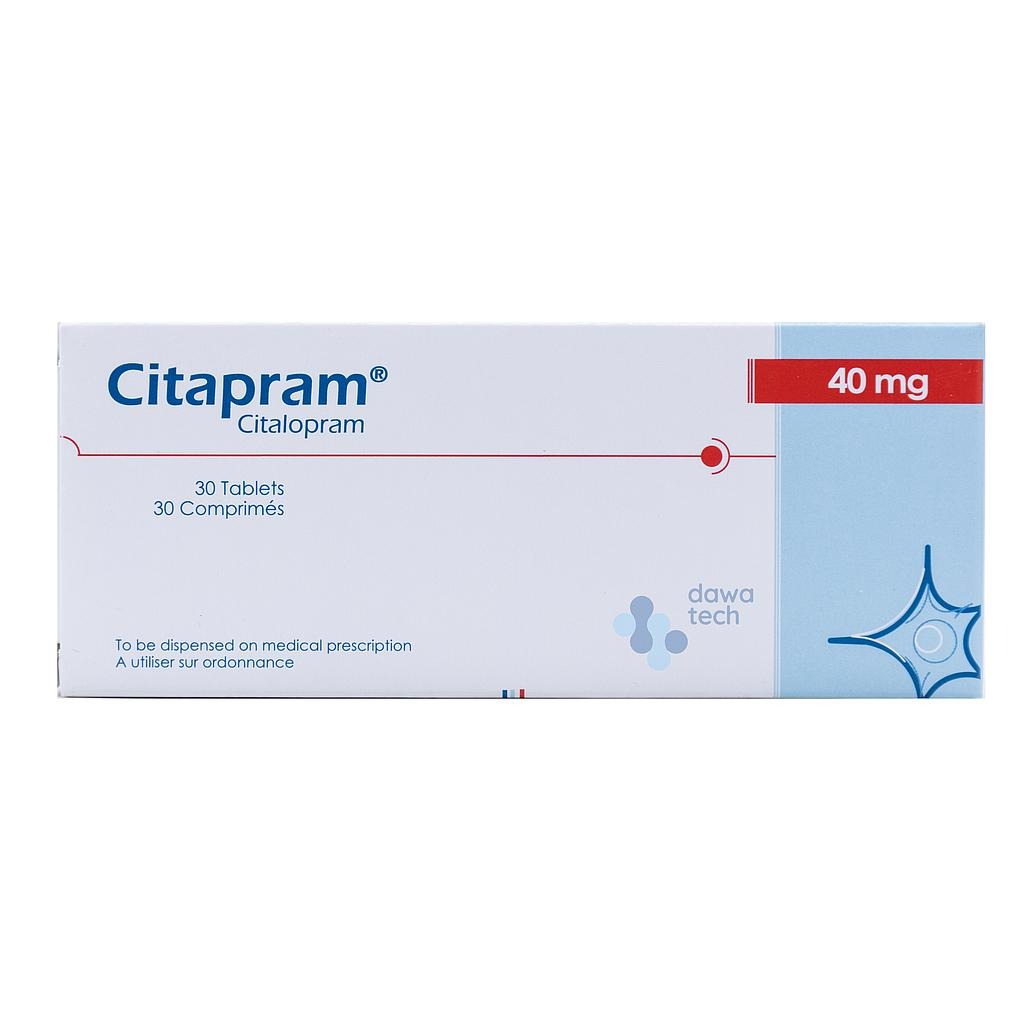 Citapram 40mg 30 Tablets Citapram 40mg 30 Tablets