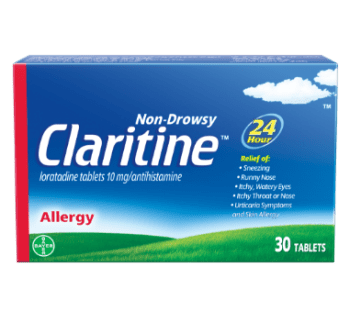 Claritine 10mg 30 Tablets