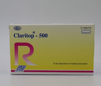Claritop 500mg 14 Tablets