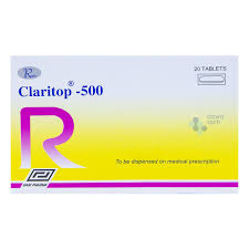 Claritop 500mg 20 Tablets