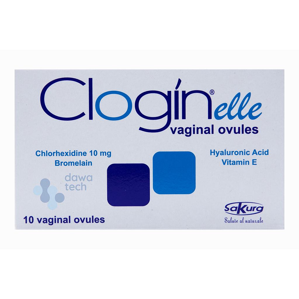 Clogin Elle 10 Vaginal Ovules Clogin Elle 10 Vaginal Ovules