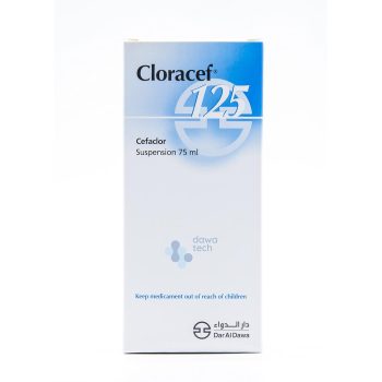 Cloracef 125mg Suspension 75ml