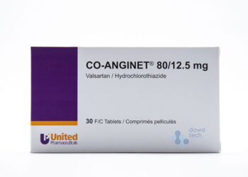Co Anginet 80/12.5mg 30 Tablets