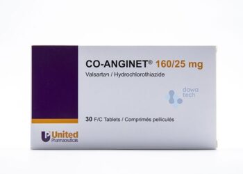 Co Anginet 160/25mg 30 Tablets