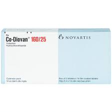 Co Diovan 160/25mg 28 Tablets