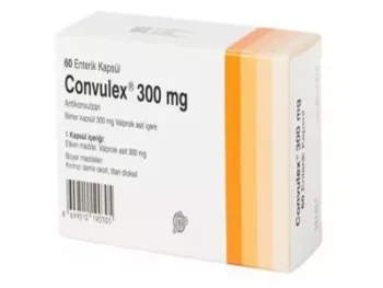 Convulex 300mg 60 Capsules