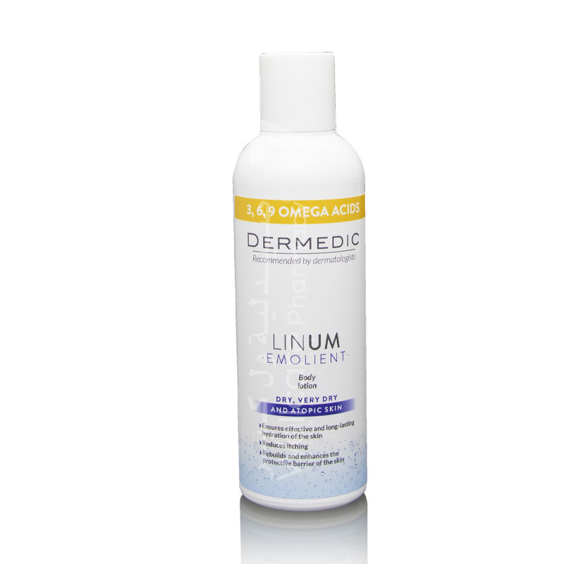 Dermedic Linum Emolient Body Lotion (Dry & Very Dry Skin) 400 ml Dermedic Linum Emolient Body Lotion (Dry & Very Dry Skin) 400 ml