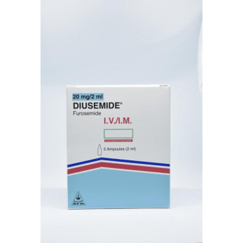 Diusemide 20mg 5 Injection