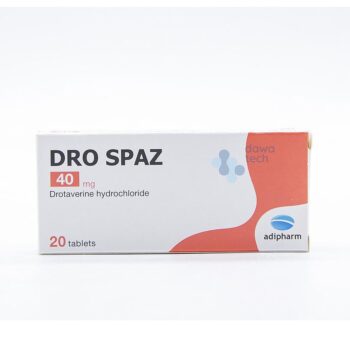 Dro Spaz 40 mg 20 Tablets