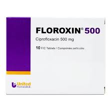 Floroxin 500mg 10 Tablets