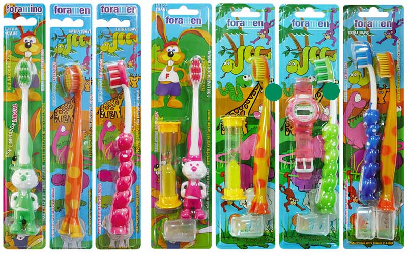Foramen Junior Animal Toys Kids Toothbrush 2 Pcs Foramen Junior Animal Toys Kids Toothbrush 2 Pcs