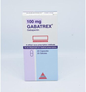 Gabatrex 100mg 20 Capsules