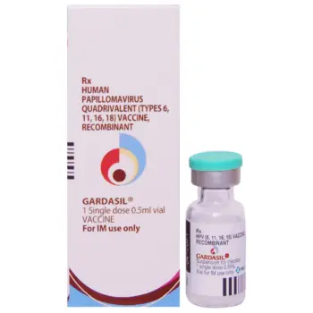 Gardasil Vaccine 0.5 ml injection