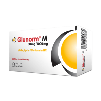 Glunorm M 50/1000mg 60 Tablets